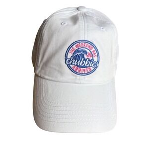 Chubbies The Weekend Has Arrived White Cotton Dad Adjustable Baseball Cap NWOT